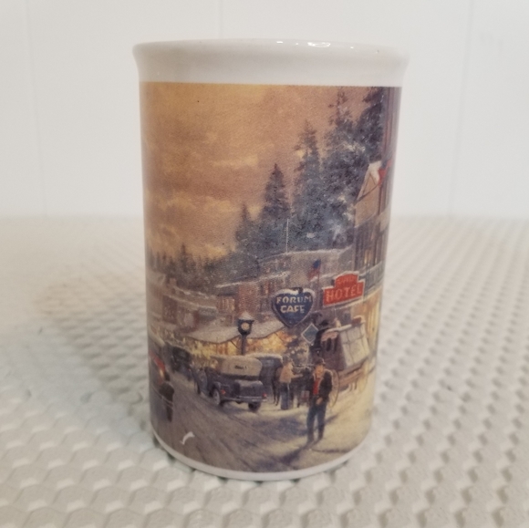 Thomas Kinkade Christmas Town Coffee Mug - Picture 4 of 8